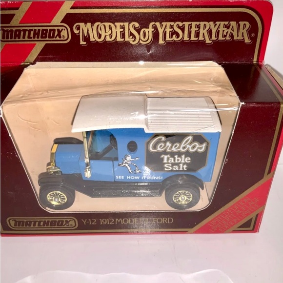Matchbox Models of Yesteryear 1:35 Scale 1912 Ford Model T Y-12 Cerebos Salt - Picture 2 of 7